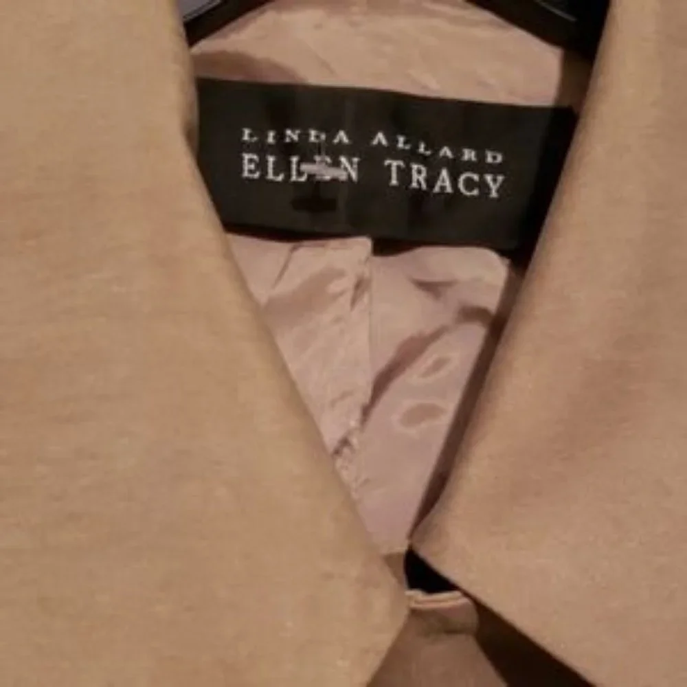 100% SILK LINDA ALLARD ELLEN TRACY CROP JACKET SZ 14 - Picture 3 of 5